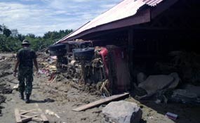 Menhut Sebut Banjir Wasior Akibat Hujan dan Salah Tata Ruang