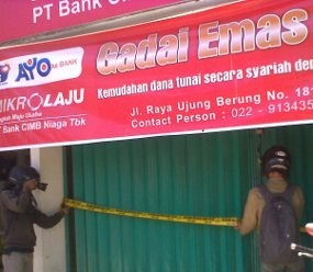 CIMB Niaga Simpan Pinjam Ujungberung Dibobol Maling