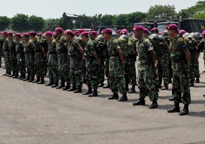 Marinir Kirim Prajuritnya ke Wasior