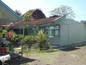 Gedung SMPN 4 Pasuruan Ambruk