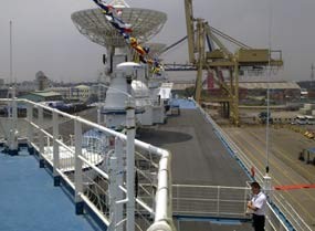 Yuangwang 5, Kapal Pemantau Satelit di Perairan