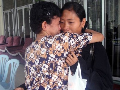 Winfaidah Bertemu Adiknya