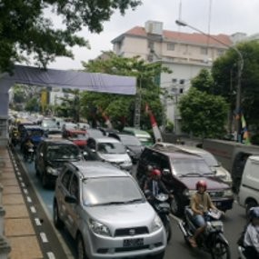 Jalan Merdeka Mulai Ditutup Siang Ini