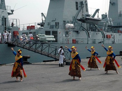 Kapal Pakistan Merapat ke Tanjung Priok