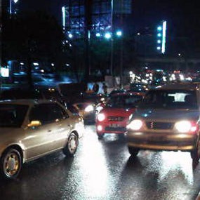 4 Pohon Patah Sepanjang Jl Fatmawati, Lalin Macet Parah