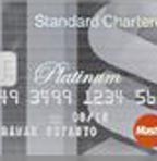 Kacaunya Platinum Credit Card Standard Chartered Bank