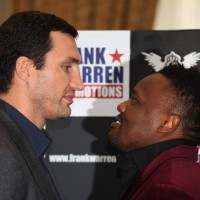 Klitschko-Chisora Saling Serang