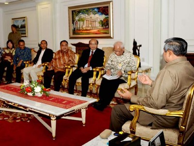 SBY Menerima Dewan Pers Nasional
