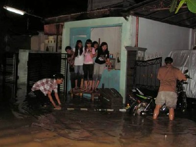 Perumahan Cikarang Baru Terendam Banjir