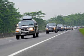 Jambore Blazer Indonesia Club Ke-3 Keliling Jakarta