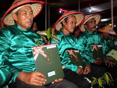 Syukuran Pengembalian Lahan di Cilacap
