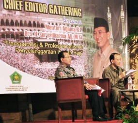  Menag: Pelaksanaan Haji 2010 Baik, tapi Ada Beberapa Masalah