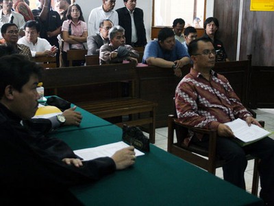 Humala Napitupulu Bacakan Eksepsi