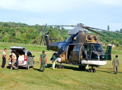 TNI Akan Bangun Barak Huntara di Wasior