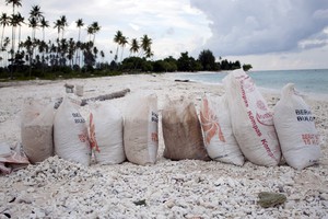 Lima Puluh Ribu Rupiah Untuk 20 Karung Kerang Pantai
