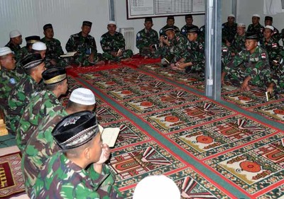 Indobatt Gelar Doa Bersama Untuk Indonesia