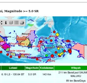 Gempa 5 SR di Saumlaki Buka Bulan November