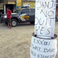 Jalan Desa di Blok Cepu Rusak, Warga Protes ExxonMobil