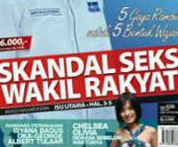 Pasokan Tabloid C&R Edisi Skandal Seks DPR di Agen Ditambah