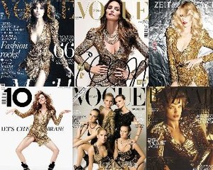 Gaun Balmain Menjadi Cover 6 Majalah Ternama 