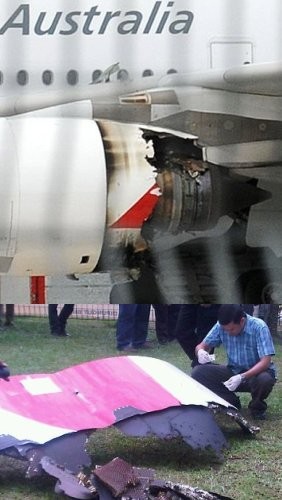 Serpihan yang Jatuh di Batam Dipastikan Berasal dari Mesin Qantas 