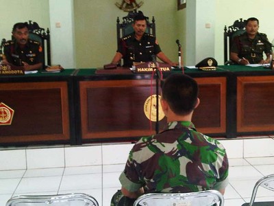 Sidang 4 Anggota TNI