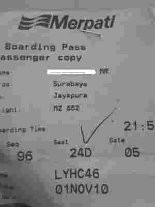 Seat 24 A-D Tidak Nyaman Merpati Boeing 737 Seri 300 