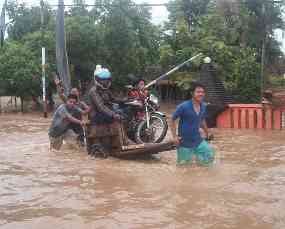 Gresik Diterjang Banjir, 15 Desa Terendam