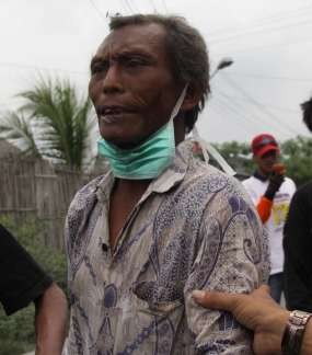 3 Pria Mengaku Titisan Mbah Petruk & Kiai Sapu Jagat, Orasi di Depan Pengungsi