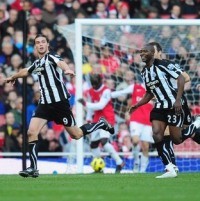 Yang Pertama untuk Newcastle di Emirates