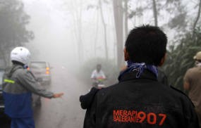 Polres Boyolali Tutup Jalan ke Kawasan Rawan Bencana