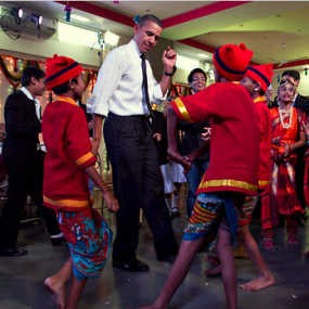 Obama Dicecar Mahasiswa India Tentang Jihad, Terorisme hingga Gandhi