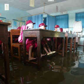 Sungai Bengawan Solo Naik, Lamongan Siaga Dua