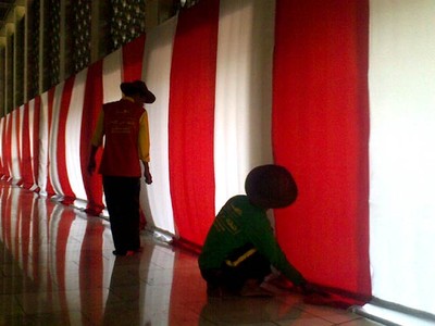 Istiqlal Bersolek Jelang Kedatangan Obama