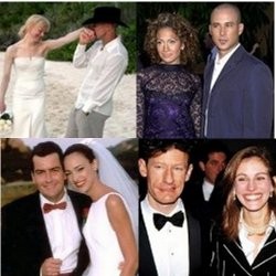 10 Selebriti dengan Pernikahan Paling Singkat