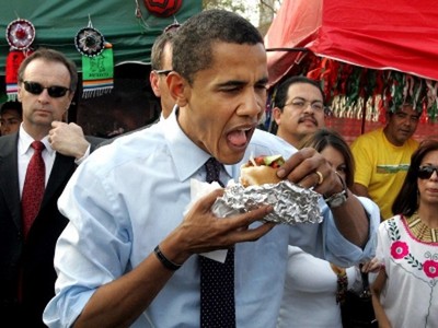 Presiden Obama Doyan Jajanan!