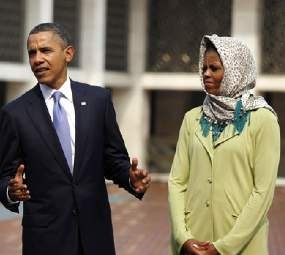 Kepada Imam Masjid Istiqlal, Obama Mengaku Indonesia Negara Keduanya