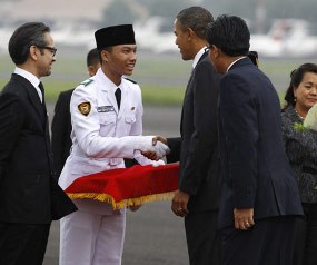 Sambut Obama di Halim, Anggota Paskibraka Grogi