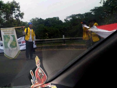 Obama Pulang, Depok-Lenteng Agung Lancar