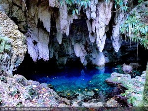 Kolam Biru, Biak