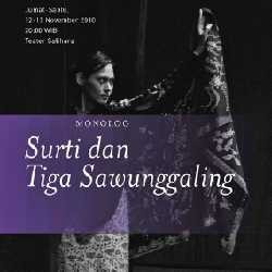 Ine Febriyanti Pentaskan Surti dan Tiga Sawunggaling