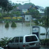 Inilah Wajah Pasteur Saat Banjir Parah