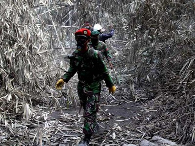 Tim SAR Sisir Dusun-dusun Lereng Merapi
