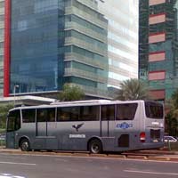 Bus Gandeng TransJ Mogok di Salemba, Tunggu Suku Cadang