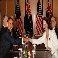 Bertemu PM Gillard, Obama Puji-puji Australia