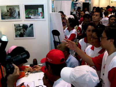 Pameran Kesehatan di Monas