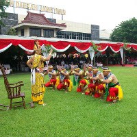 Suasana Kerajaan Majapahit Warnai HUT ke 65 Brimob