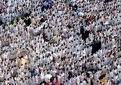 Jamaah Haji Wukuf di Arafah