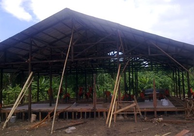 Huntara Untuk Korban Bencana Wasior 