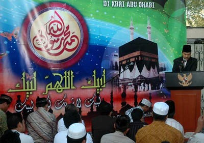 Salat Idul Adha di Abu Dhabi